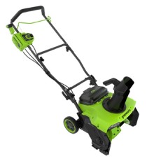 Greenworks GD40STX2 Снегоуборщик аккумуляторный, 40V, 51 см, с 1хАКБ 4 Ач и ЗУ [2603407UB]