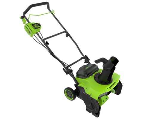 [Снегоуборочная техника] Greenworks GD40STX2 Снегоуборщик аккумуляторный, 40V, 51 см, с 1хАКБ 4 Ач и ЗУ [2603407UB]