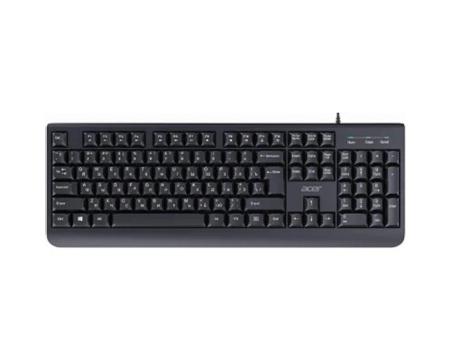 [Acer] Acer OKW400 black USB Multimedia (ZL.KBDEE.01C) каб.:1.8м Клавиатура проводная 
