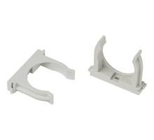 Эра Б0062104 Крепеж-клипса CLIP-20-G-MP для трубы прямой монтаж серая d20 мм (упаковка 100шт)