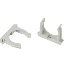 Эра Б0062104 Крепеж-клипса CLIP-20-G-MP для трубы прямой монтаж серая d20 мм (упаковка 100шт)