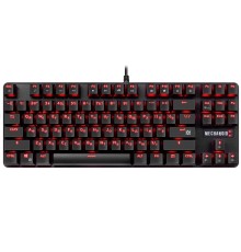 Defender Клавиатура Mechanoid GK-581 RU,черный,87кн,SNK корич {Механическая}