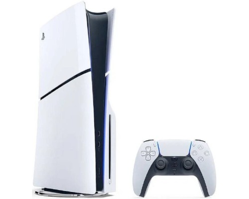 [Игровая приставка] Sony PlayStation 5 Slim Blue-Ray 1Tb White (CFI-2116A01Y) (Европа)