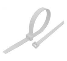 Rexant (87-0200) Стяжка нейлоновая морозостойкая 200x3,6мм, белая (100 шт/уп)