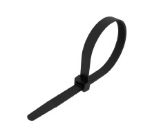 Rexant (87-0251) Стяжка нейлоновая морозостойкая 250x3,6мм, черная (100 шт/уп)