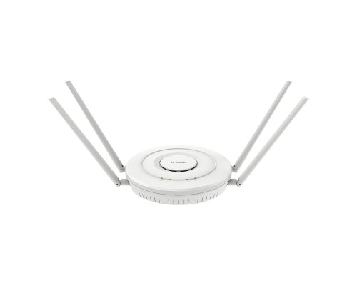 [Сетевое оборудование] D-Link DWL-6610APE/B1A Беспроводная двухдиапазонная унифицированная точка доступа AC1200 с поддержкой PoE и 4 внешними съемными антеннами