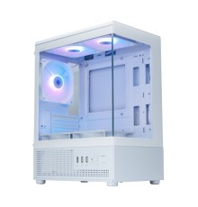 Корпус XASTRA Q300M 5ARGB-C6 White mATX/Aquarium/Screewless/ 5x120mm ARGB PWM FC fans/Argb+PWM HUB 6port/ Q300M-5FC12A-C6-WH