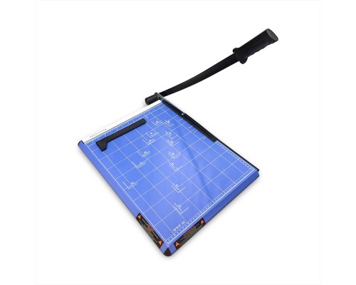 [ГЕЛЕОС ламинаторы/переплетчики] ГЕЛЕОС Резак сабельный РС A3-2, А3, 11-12 листов (70г/м2), прижим механич. корпус металл (РСА3-2)