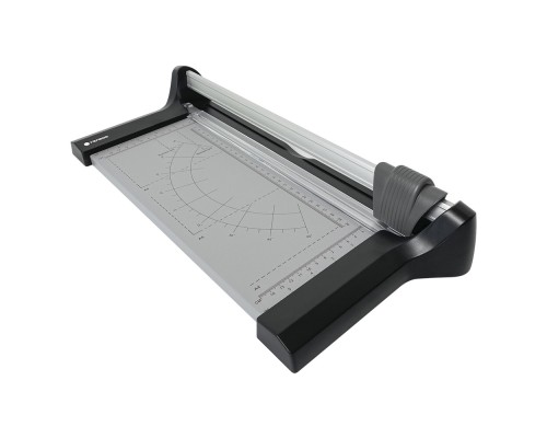 [ГЕЛЕОС ламинаторы/переплетчики] ГЕЛЕОС Резак роликовый РР A4-1,      А4, 13-15 листов (70г/м2), прижим механич. корпус металл (РРА4-1)