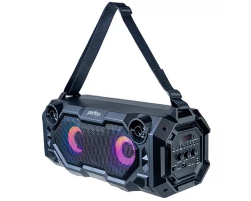 [Колонки] Perfeo ПАС ”BEAR” 36W EQ, MP3 USB-microSD, AUX, FM, JACK, TWS черная + бп микрофон