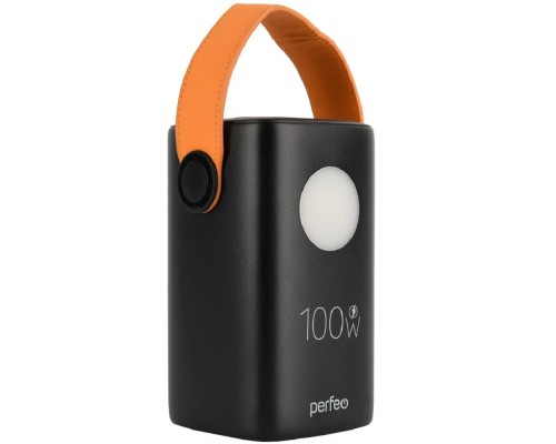 [Аксессуар] Perfeo Powerbank MOON 100W 60000 mAh/LED дисплей/PD+QC 3.0/2Type-C/3 USB max 100W/Black