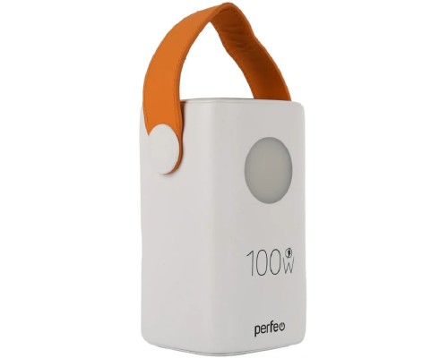 [Аксессуар] Perfeo Powerbank MOON 100W 60000 mAh/LED дисплей/PD+QC 3.0/2Type-C/3 USB/max 100W/White