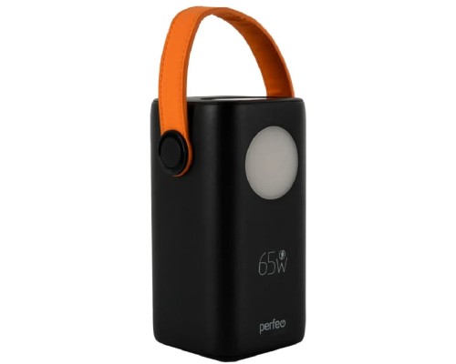 [Аксессуар] Perfeo Powerbank MOON 65W 40000 mAh/LED дисплей/PD+QC 3.0/2Type-C/2 USB/,max 65W/Black