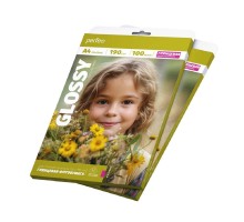 Perfeo фотобумага А4 190 г/м2 глянцевая 100л (PF-GLA4-190/100) (G13)