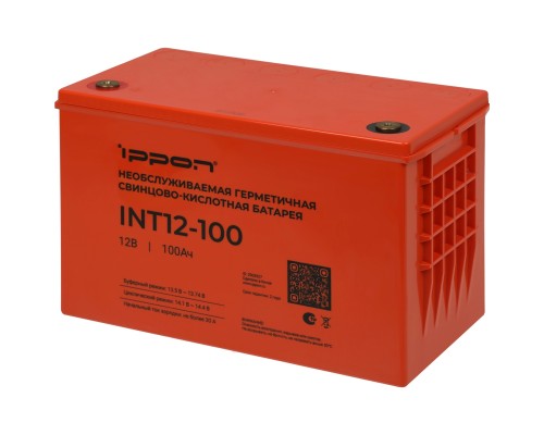 [батареи] Ippon Батарея INT12-100 12В 100Ач {2005327}