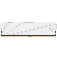 Модуль памяти DDR4 Netac Shadow II 16GB 3200MHz CL16 1.35V / NTSSD4P32SP-16W / White / with radiator