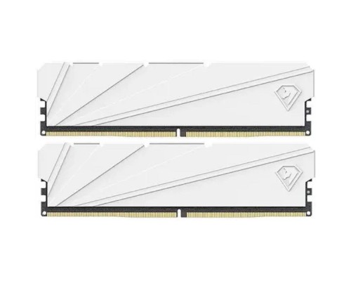 [Модуль памяти] Модуль памяти DDR4 Netac Shadow II 16GB 3200MHz CL16 1.35V / NTSSD4P32DP-16W / White / with radiator