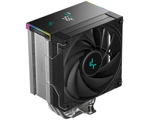 [Вентилятор] Устройство охлаждения(кулер) Deepcool AK500S Digital SE ARGB Soc-AM5/AM4/1200/1700/1851 черный 4-pin 28dB Al+Cu LCD 240W 864gr Ret (R-AK500S-BKADMN-GJD)