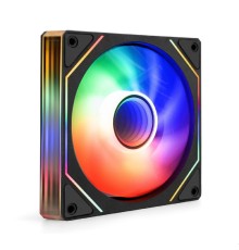 Exegate EX299561RUS Вентилятор с подсветкой ExeGate EX12025H3P4PPRM-PWM.ARGB (120x120x25, ARGB, Hydraulic bearing (гидродинамический), 4pin + 3pin, 600-1800RPM, 26dBA)