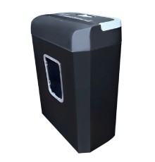 Шредер Cactus CS-SH-C2 черный (секр.P-4) фрагменты 8лист. 13лтр. скрепки скобы пл.карты