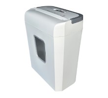 Шредер Cactus CS-SH-C4 белый (секр.P-4) фрагменты 8лист. 13лтр. скрепки скобы пл.карты (2090786)