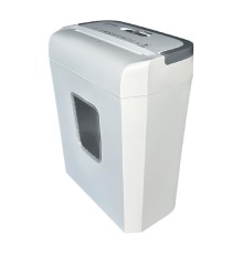 Шредер Cactus CS-SH-C4 белый (секр.P-4) фрагменты 8лист. 13лтр. скрепки скобы пл.карты (2090786)