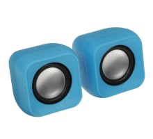 RITMIX SP-3010 blue {RMS: 5 Вт (2 х 2,5 Вт), Диаметр динамиков: 2’’,  Частотный диапазон: 100 -20 кГЦ, Отношение сигнал/шум: ?80 дБ}