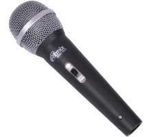 RITMIX RDM-150 (Black) {50 Гц - 10 кГц, 600 Ом, чувств. микр. -50 дБ, выход Jack 6.3 мм, 50 x 50 x 180 мм, длина кабеля 4 м, пластик}