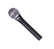 RITMIX RDM-155 (Black) {50 Гц - 10 кГц, 600 Ом, чувств. микр. -50 дБ, выход 6.3 мм, размер 50 x 50 x 180 мм, длина кабеля 5 м, пластик, черный}