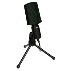 RITMIX RDM-126 PRO Black-Green {конденсаторный, всенаправленный, -30±3dB (0dB=1V / Pa на 1kHz), 50Hz-16kHz, ?2.2 k?, 3,5 мм, 1,8 м, пластик}