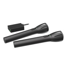 RITMIX RWM-302 black {Част. хар-ка: 50 Гц-15 кГц, сопрот.: 600 Ом, чувств.: -72 дБ,пит. микрофона: 1,5 В, пит. приемника: 1,5 В}