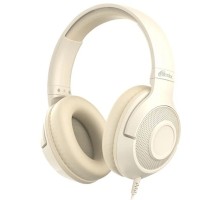 RITMIX RH-544TV Beige {Наушники. 40 мм, 20-20000 Гц, 32 Ом, 99 дБ ± 3 дБ, 5 м, пластик}