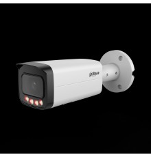 DAHUA DH-IPC-HFW21249TP-AS-IL-0360B Уличная цилиндрическая IP-видеокамера 12Мп; 1/2.5” CMOS; объектив 3.6мм; видеоаналитика: SMD Plus тревожные ИК 30м, LED 30м IP67 металл