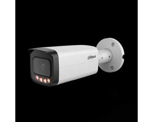 [Видеонаблюдение] DAHUA DH-IPC-HFW21249TP-AS-IL-0360B Уличная цилиндрическая IP-видеокамера 12Мп; 1/2.5” CMOS; объектив 3.6мм; видеоаналитика: SMD Plus тревожные ИК 30м, LED 30м IP67 металл