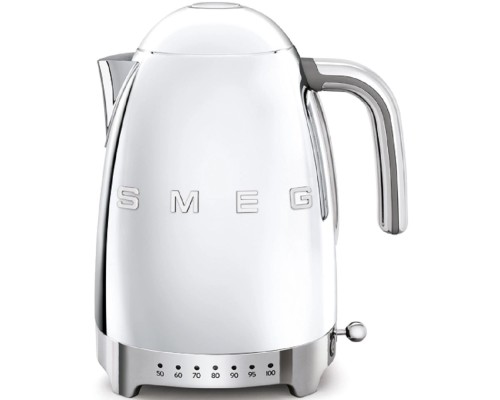 [Чайники SMEG] SMEG KLF04SSEU Чайник электрический с регулируемой температурой,  полированная нержавеющая сталь