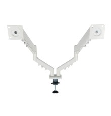 Кронштейн для монитора Filum FL-DMG003DW белый, два монитора, VESA: 75/100, 10-32 дюйма, до 10 кг (00-01215494)