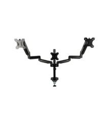 Кронштейн для монитора Filum FL-DMG003TB черный, три монитора, VESA: 75/100, 10-32 дюйма, до 10 кг (00-01215495)