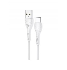 HOCO X37/ USB кабель Type-C/ 0.5m/ 2.4A/ White