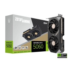 Видеокарта ZOTAC GAMING GeForce RTX 5060 AMP 8Gb DDR7 128 bit 2280/2550 MHz  3*DP/HDMI  2*FAN (ZT-B50600F-10M) RTL