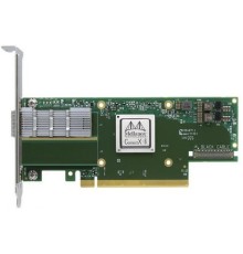 Mellanox MCX653105A-HDAT Сетевой адаптер ConnectX-6 VPI PCIe 4.0 x16 1xQSFP56 200GbE