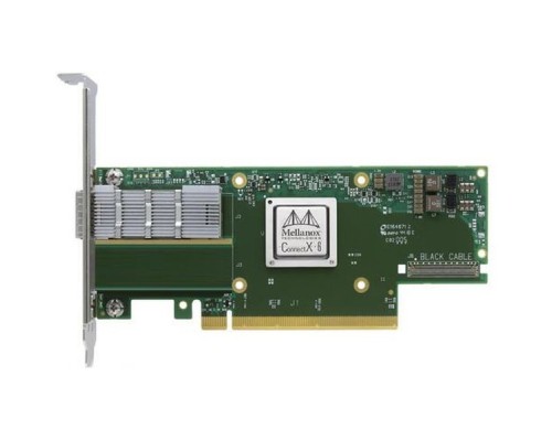 [Сетевое оборудование] Mellanox MCX653105A-HDAT Сетевой адаптер ConnectX-6 VPI PCIe 4.0 x16 1xQSFP56 200GbE