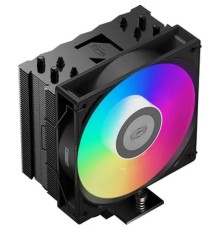 Кулер PCCooler RT400 BK ARGB S115X/1200/1700/1851/AM4/AM5 (TDP 235W, 1x120mm PWM FAN, 4 тепловые трубки 6мм, 500-2200RPM, 32dBa)