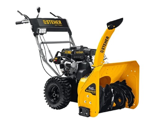 [Снегоуборщики] STEHER  56 см, бензиновый снегоуборщик с электростартером, EXTREM (GST-756E)