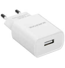 BOROFONE BA20A/ Сетевое ЗУ/ 1 USB/ Выход: 10.5W/ White