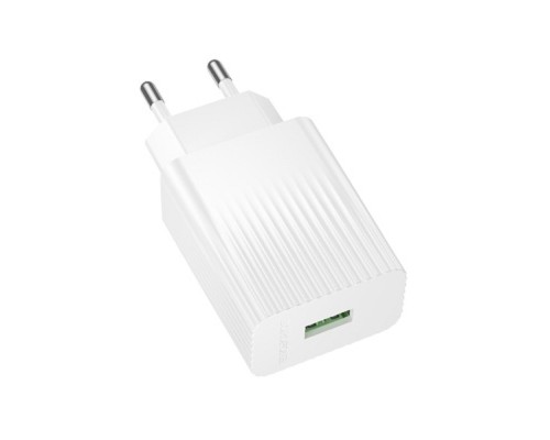[Аксессуар] BOROFONE BAS72A/ Сетевое ЗУ/ QC 3.0/ 1 USB/ Выход: 18W/ белый