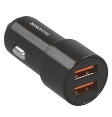 BOROFONE BZ19B/ Авто ЗУ/ QC 3.0/ 2 USB/ Выход: 36W/ черный