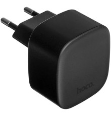 HOCO CS32A/ Сетевое ЗУ/PD + QC 3.0/ 2 USB: Type-C + Type-A/ Выход: 20W/ черный