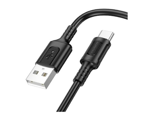 [кабели] BOROFONE BX111/ USB кабель Type-C/ 1m/ 3A/ Black