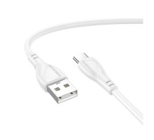 BOROFONE BX121/ USB кабель Type-C/ 1m/ 3A/ белый