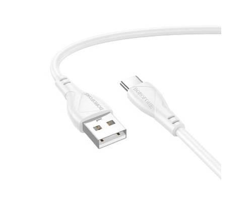 [кабели] BOROFONE BX121/ USB кабель Type-C/ 1m/ 3A/ белый
